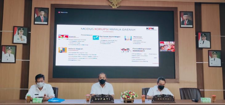 Cegah Penyimpangan dan Korupsi, KPK minta Inspektorat Daerah Perkuat Pengawasan Anggaran