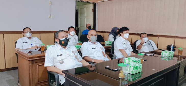 Rapat Koordinasi Pemberantasan Tipikor Secara Virtual