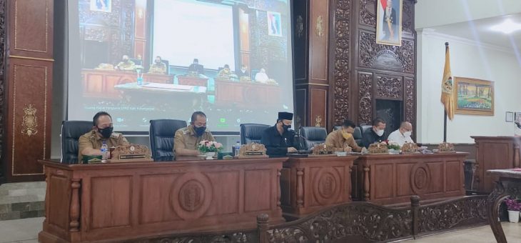 Penyampaian rancangan kebijakan umum anggaran perubahan APBD dan Rancangan Prioritas dan Plafon Anggaran Sementar Perubahan APBD TA 2021