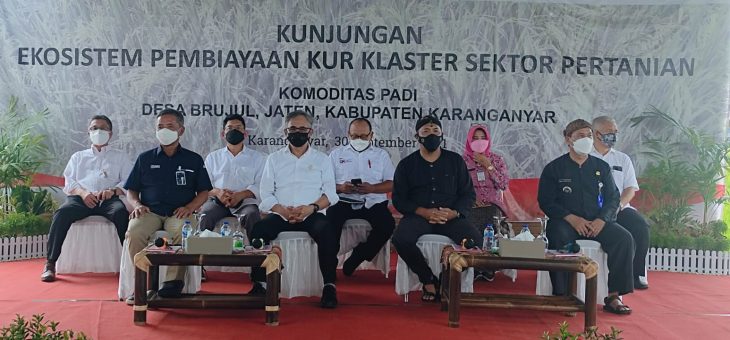 Kunjungi Karanganyar, OJK dorong Pengembangan KUR untuk Petani
