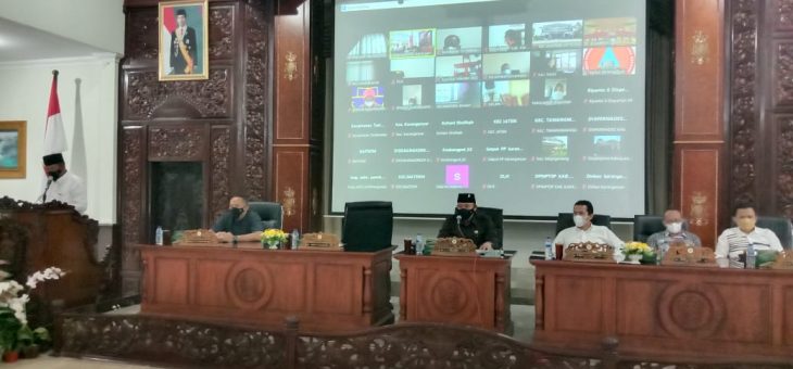 Tanggapan Bupati Terhadap Pemandangan Umum Fraksi Mengenai RAPBD Kabupaten Karanganyar TA 2022