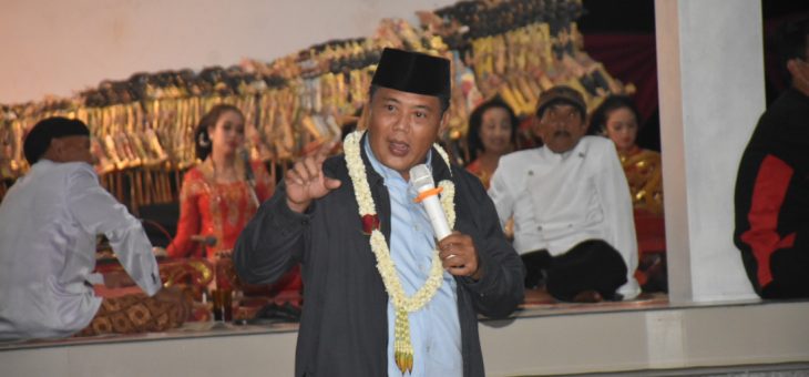 Bupati Karanganyar Resmikan Pendopo Taru Wongso, Desa Rejosari, Kecamatan Gondangrejo