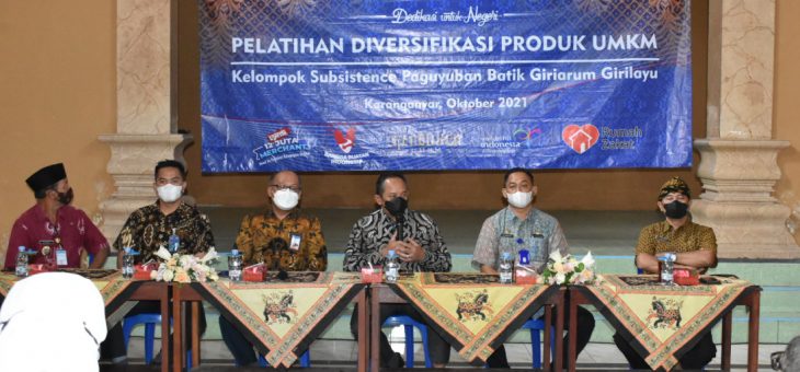 Wujudkan Daya Saing, Wakil Bupati Harapkan Batik Girilayu Lakukan Inovasi
