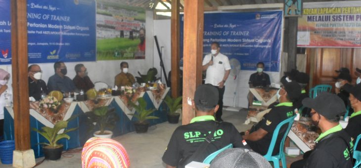 Tingkatkan SDM Bidang Pertanian, Petani dan Penyuluh 4 J ikuti Training of Trainer