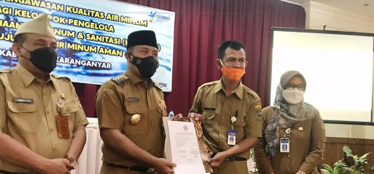 ADVOKASI PENGAWASAN KPSPAMS, BUPATI : AIR SANGAT BERPENGARUH PADA KUALITAS HIDUP SESEORANG