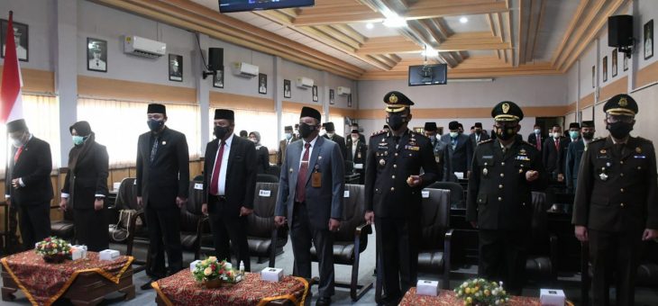 PERINGATI HARI KESAKTIAN PANCASILA 1 OKTOBER 2021, PEMKAB KARANGANYAR GELAR UPACARA SECARA VIRTUAL