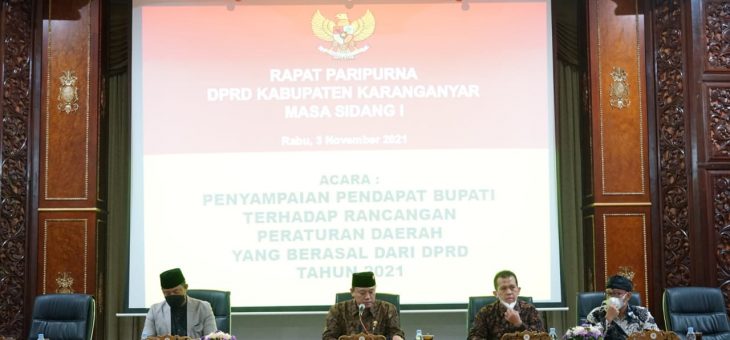 Dua Raperda Oke Dibahas Lebih Lanjut, Satu Raperda Kurang Oke Dibahas