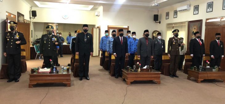 Peringatan Hari Pahlawan 10 November 2021 dengan Presiden RI, Pemkab Karanganyar Laksanakan Secara Virtual