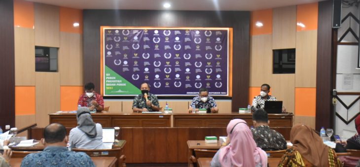 Optimis Peringkat Pertama, Bupati Uji Publik dan Presentasi Badan Publik Dalam Keterbukaan Informasi Publik