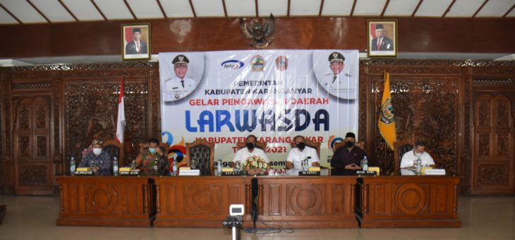 Gelar Pengawasan Daerah, Inspektorat Laporkan Hasil Pengawasan Tahun 2021 Kepada Bupati