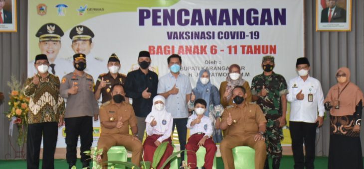 Canangkan Vaksin Anak Usia 6-11 Tahun, Bupati Juliyatmono : Ini Bentuk Ikhtiar Kita Sebelum PembelajaranTatap Muka Dimulai