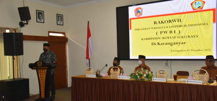 Gelar RAKORWIL, PWRI Pengabdian Sampai Akhir Hayat