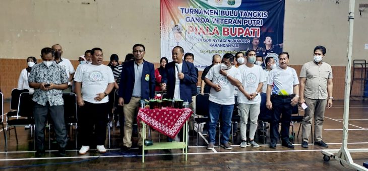 Memperingati Hari Ibu, PBSI Kabupaten Karanganyar Gelar Lomba Bulutangkis