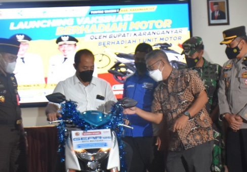 LAUNCHING VAKSINASI BERHADIAH MOTOR