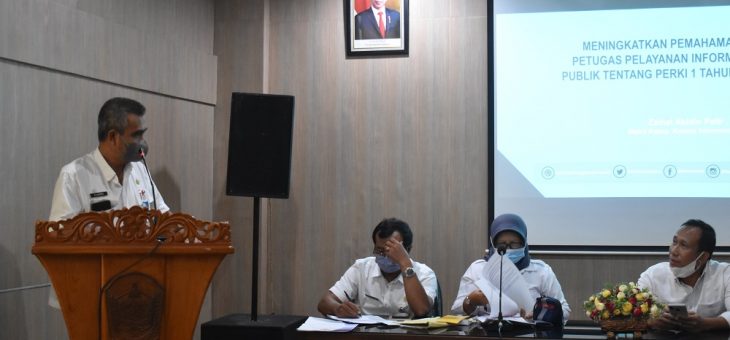 Guna Tingkatkan Pemahaman Keterbukaan Informasi, Tim PPID Kabupaten Karanganyar Laksanakan Sosialisasi Perki 1 Tahun 2021