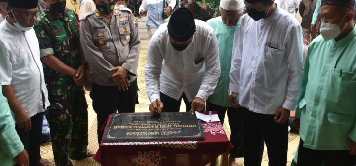 Resmikan Gedung IPHI Kebakkramat, Bupati Juliyatmono Sarankan Setiap Muslim Harus Punya Cita-Cita Bisa Menunaikan Haji