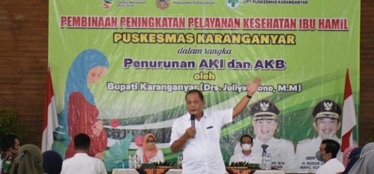 Beri Pembinaan Ibu Hamil, Pemkab Karanganyar Berupaya Menekan Angka Kematian Ibu Dan Bayi