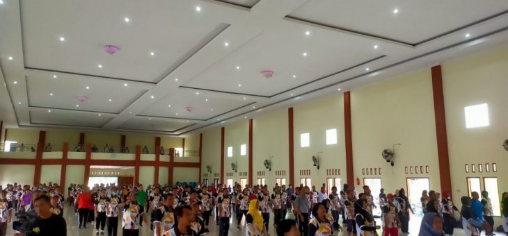 Tiga Ratus Guru Ikuti Diklat Senam PGRI