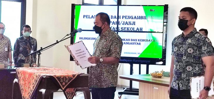 Sembilan Pengawas Sekolah Dilantik