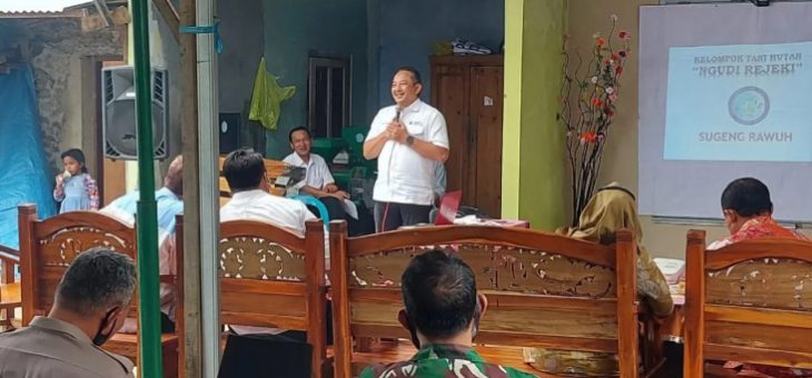 Wakil Bupati Karanganyar Semangati KTH Ngudi Rejeki Jenawi Saat Penilaian Lomba Wana Lestari