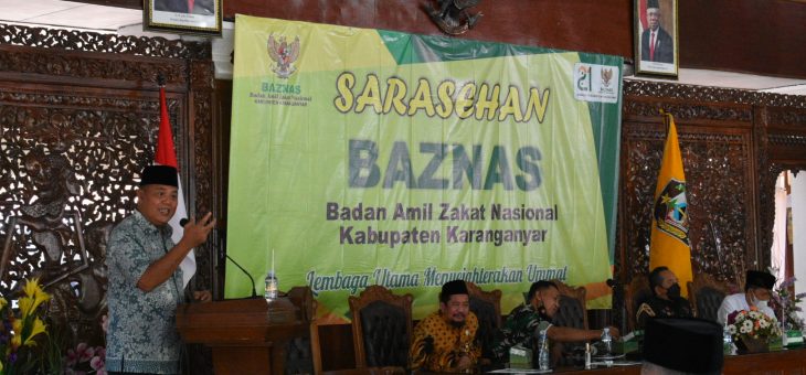Sarasehan Baznas, Bupati : Kerja Keras UPZ, Semoga Umroh menjadi Penghargaan atas Pengabdiannya