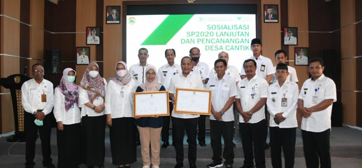 Sosialisasi SP2020 Lanjutan, Bupati Canangkan Lima Desa Cantik