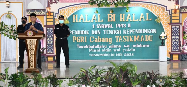 Halal Bihalal Pendidik dan Tenaga Kependidikan PGRI Cabang Tasikmadu Tahun 2022