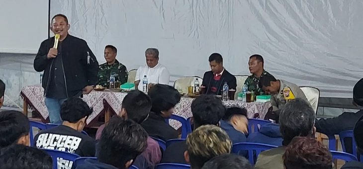 Gairahkan Generasi Muda Untuk Pengembangkan Desanya, Wakil Bupati Karanganyar, Rober Christanto ‘Suntikan’ Motivasi dan Wawasan Kebangsaan