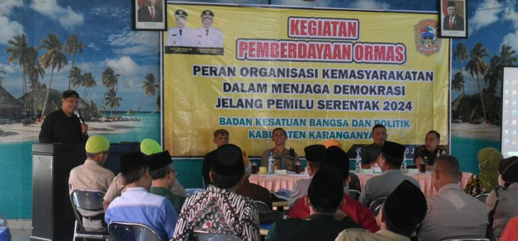 Pemberdayaan Ormas Menjelang Pemilu 2024