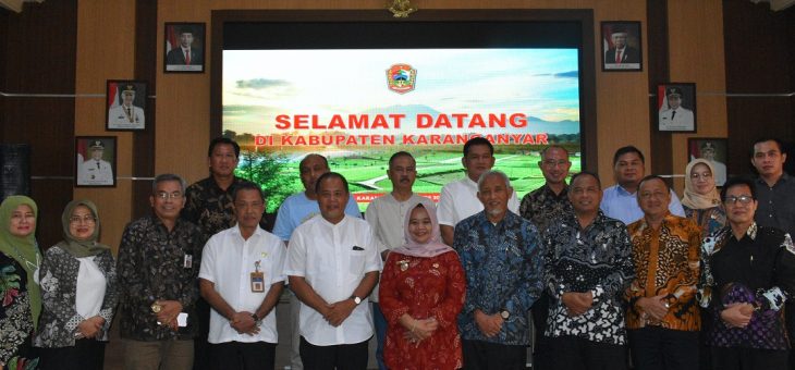 Inovasi PUDAM Tirta Lawu, Pemkab Sleman Kunjungi Karanganyar