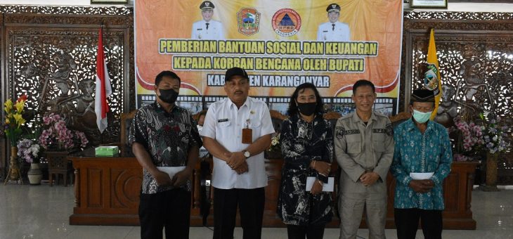 Bantuan Sosial Untuk Korban Bencana