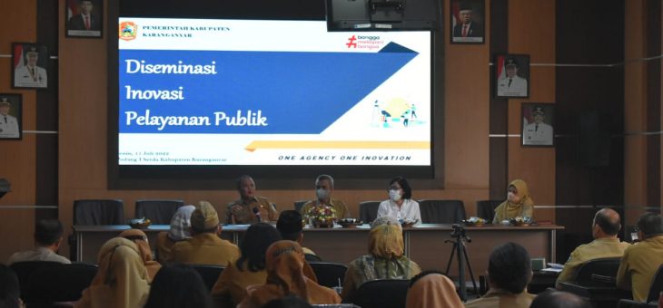 Diseminasi Inovasi Pelayanan Publik, Bupati minta tiap OPD terus berinovasi untuk tingkatkan pelayanan masyarakat