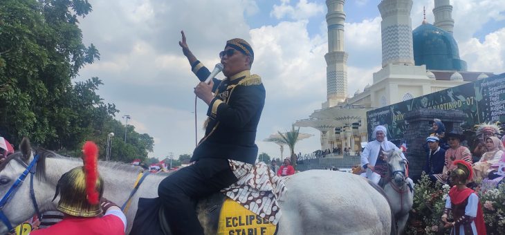 Kembalinya Karnaval Budaya Kabupaten Karanganyar untuk Memperingati HUT RI ke 77 Tahun 2022