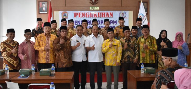 Pengurus DPD LPM Kabupaten Karanganyar Dikukuhkan
