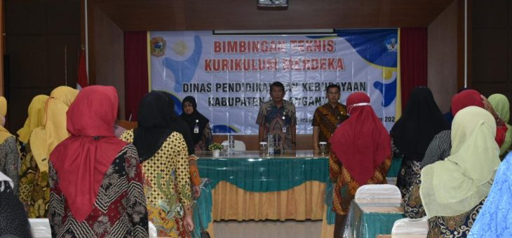 Bimbingan Teknis Kurikulum Merdeka Kabupaten Karanganyar