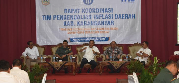 Antisipasi Kenaikan Harga Dan Kelangkaan Ketersediaan Bahan Pokok Jelang Natal Dan Tahun Baru, Tim Pengendalian Inflasi Daerah Gelar Rapat Koordinasi