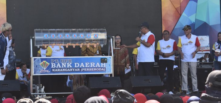 Gebyar Undian BPR Bank Daerah Karanganyar, Total Hadiah Mencapai 1 Milliyar