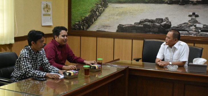 AUDIENSI BUPATI KARANGANYAR DENGAN HIMPUNAN MAHASISWA ISLAM CABANG SURAKARTA