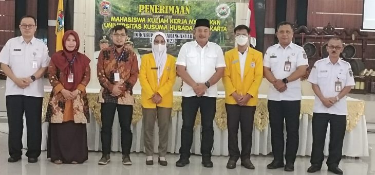 599 Mahasiswa Universitas Kusuma Husada Surakarta Siap Jalani KKN di Karanganyar