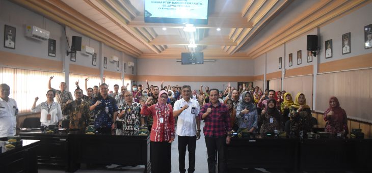 Pengarahan Kegiatan Kunjungan Forum PTSP Kabupaten dan Kota Se-Provinsi Jateng