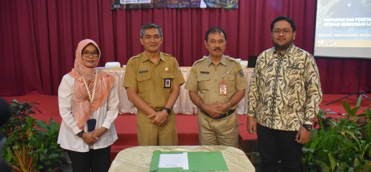Sosialisasi Rencana Tindak Darurat Bendungan Lalung Kabupaten Karanganyar