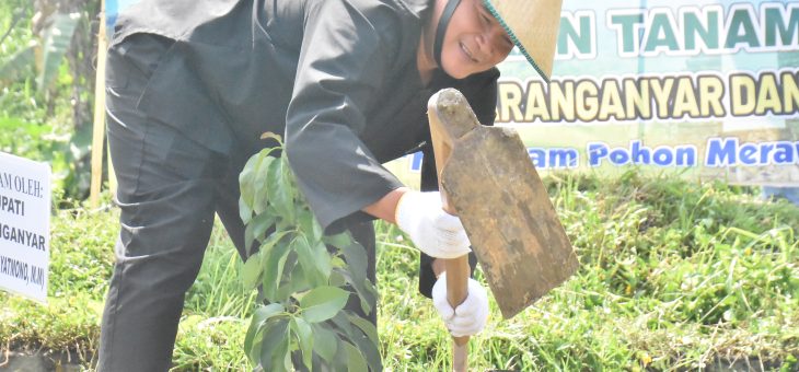 Beri CSR Untuk Kelompok Tani, Telkom Surakarta Tanam 10 Ribu Pohon Di Nglebak Tawangmangu