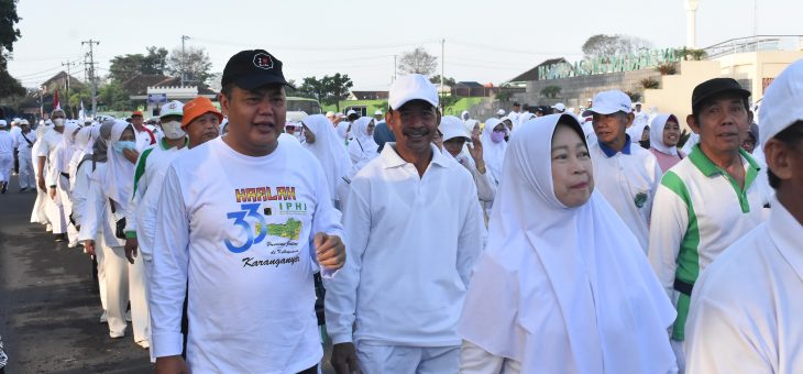 IPHI Karanganyar Gelar Jalan Santai Dilanjutkan Pengajian Akbar Dalam Rangka Harlah ke- 33, Berhadiah Umroh