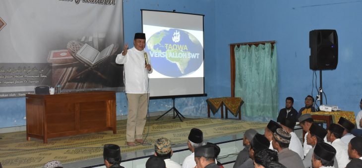Bupati Karanganyar Beri Tausyah Dengan Tema Taqwa Versi Allah di Pengajian Ahad Pagi