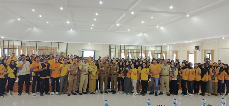 Pembinaan Bupati dalam Peningkatan SDM dan Capacity Building  bagi Pengelola gaji dan Tunjangan ASN Disdikbud Karanganyar  Bupati: ASN Pererat Keakraban dan Tingkatkan Pelayanan