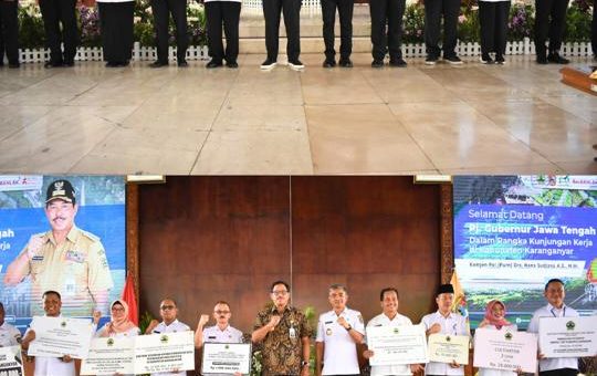 Kunjungan Kerja Pj Gubernur Jawa Tengah Ke Kabupaten Karanganyar