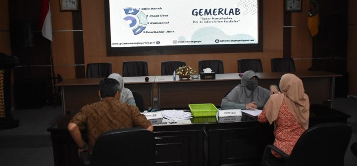 Pemeriksaan Kesehatan Pegawai di Lingkungan Setda Karanganyar