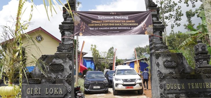 Puncak Peringatan Nyepi, Umat Hindu Di Jenawi Rayakan Dharma Santi Nyepi