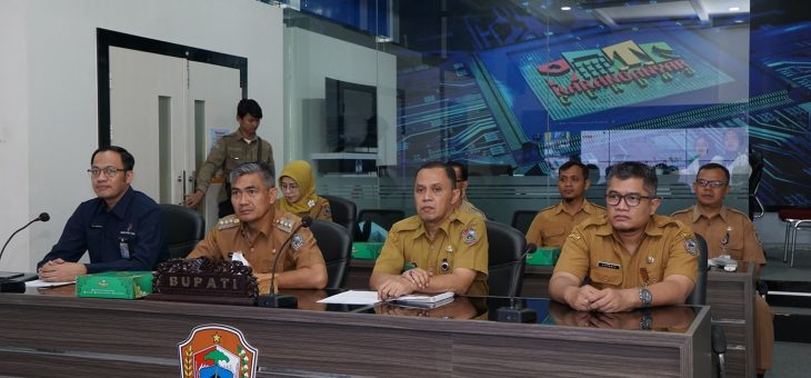 Pemerintah Kabupaten Karanganyar Ikuti Rapat Koordinasi Pengendalian Inflasi Daerah