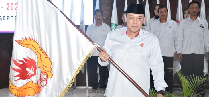Ketua DPRD Karanganyar Bagus Selo Dilantik Sebagai Ketua KONI Karanganyar